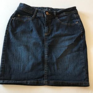 Jeans skirt, short